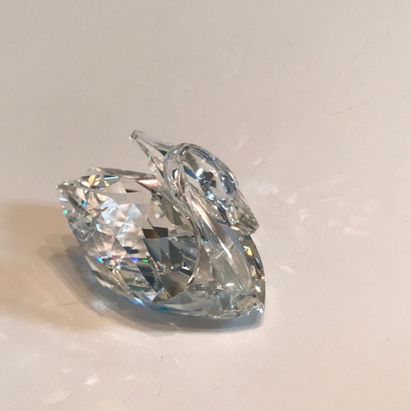 Retired Swarovski crystal large SWAN – 7633 NR 63 NO container - Picture 4 of 5